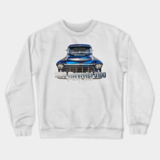 1956 Chevrolet 3100 Pickup Truck Crewneck Sweatshirt